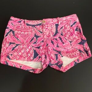 Pink and blue Lilly shorts